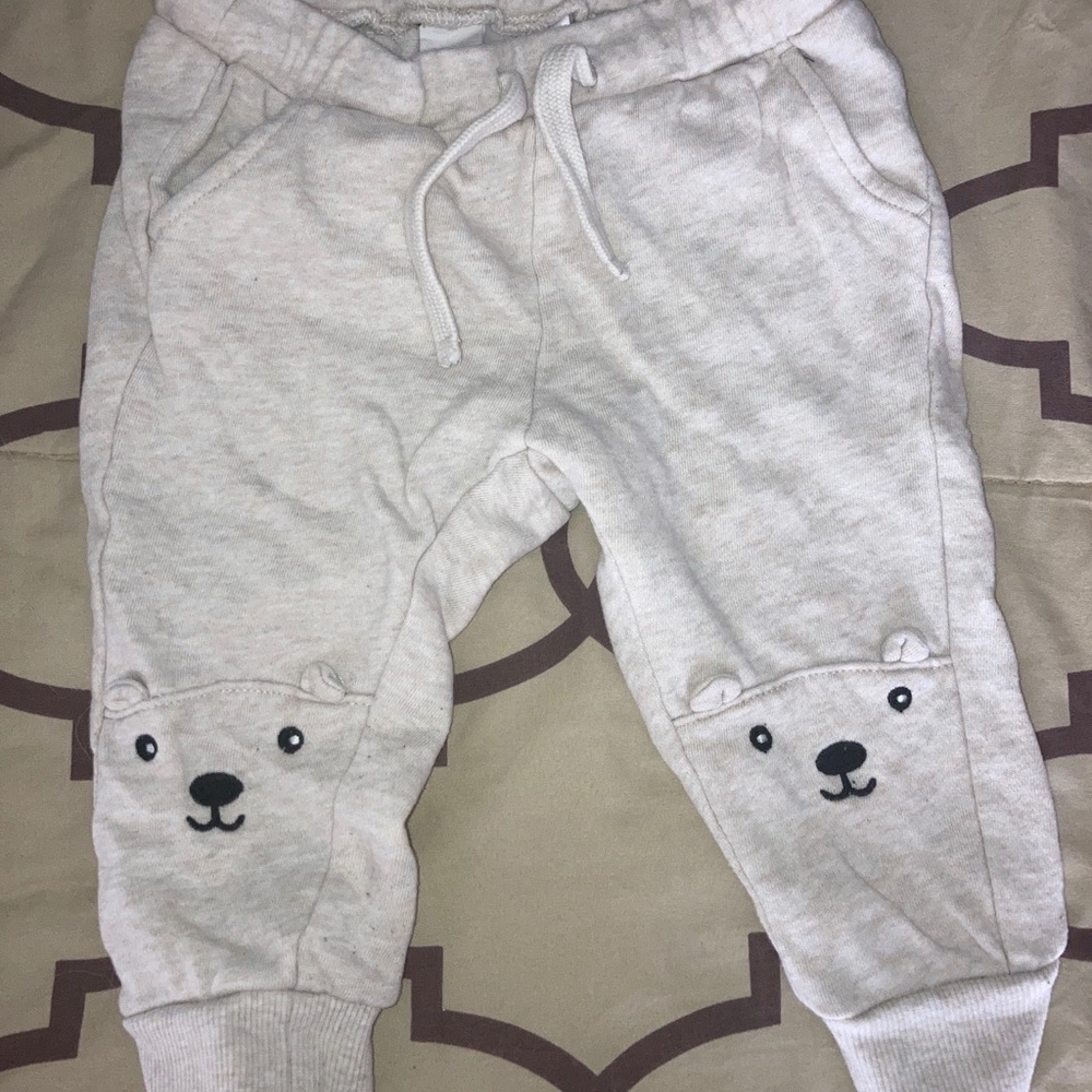 White Polar Bear Sweatpants